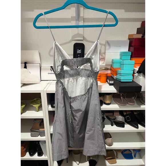 Aritizia Encourage Poplin Mini Dress small NWT - Picture 4 of 7